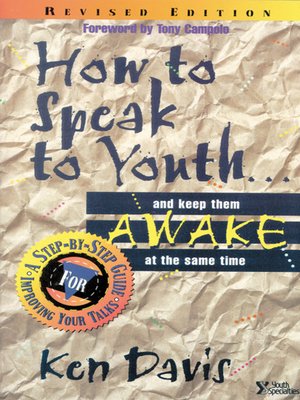 cover image of How to Speak to Youth . . . and Keep Them Awake at  the Same Time